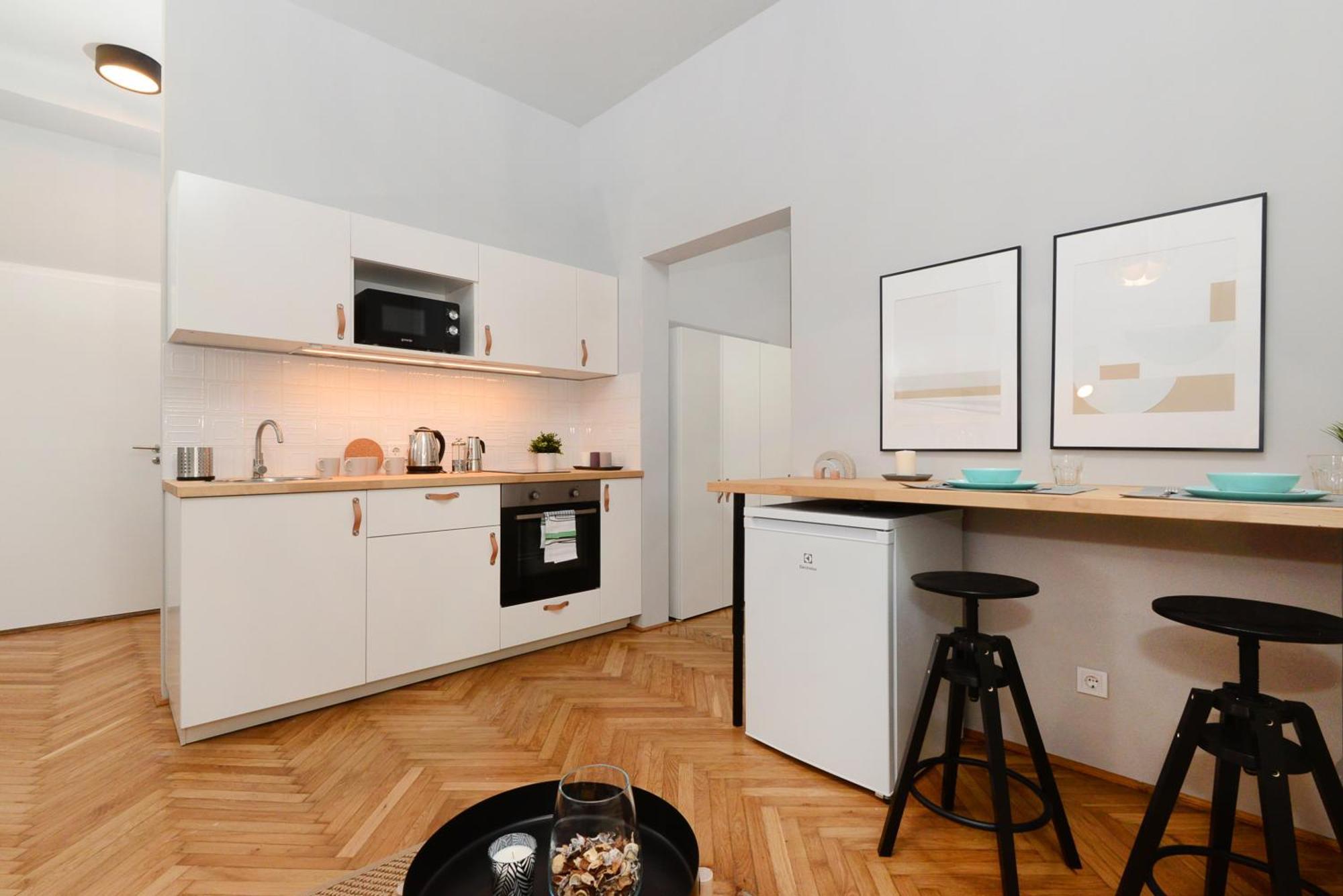 Monochrome Chic Apartments R613 Budapeste Exterior foto
